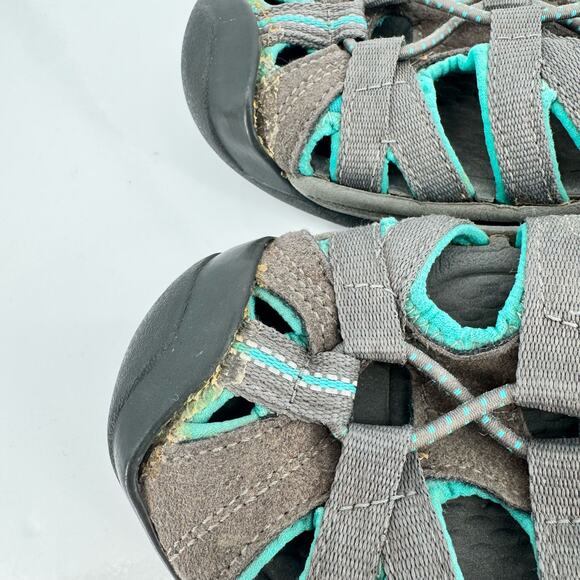 Keen Womens Whisper Sandal Light Green/Grey Sz 8.5 Camping Hiking Outdoor - Picture 5 of 9